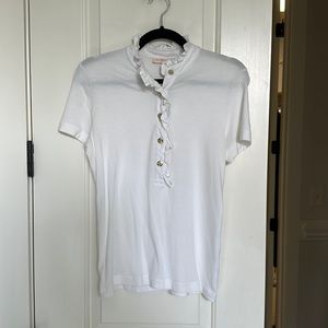Tory Burch Ruffle Polo